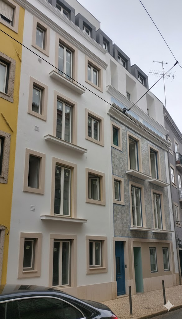 Edifícios Bairro Alto Lisboa - Janelas Pinho com Isolamento Acústico